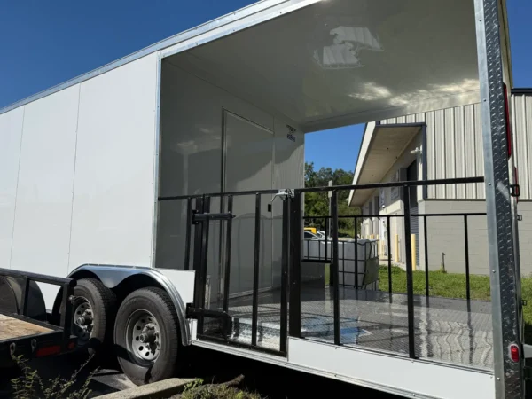 24' Porch Trailer - Empty Inside