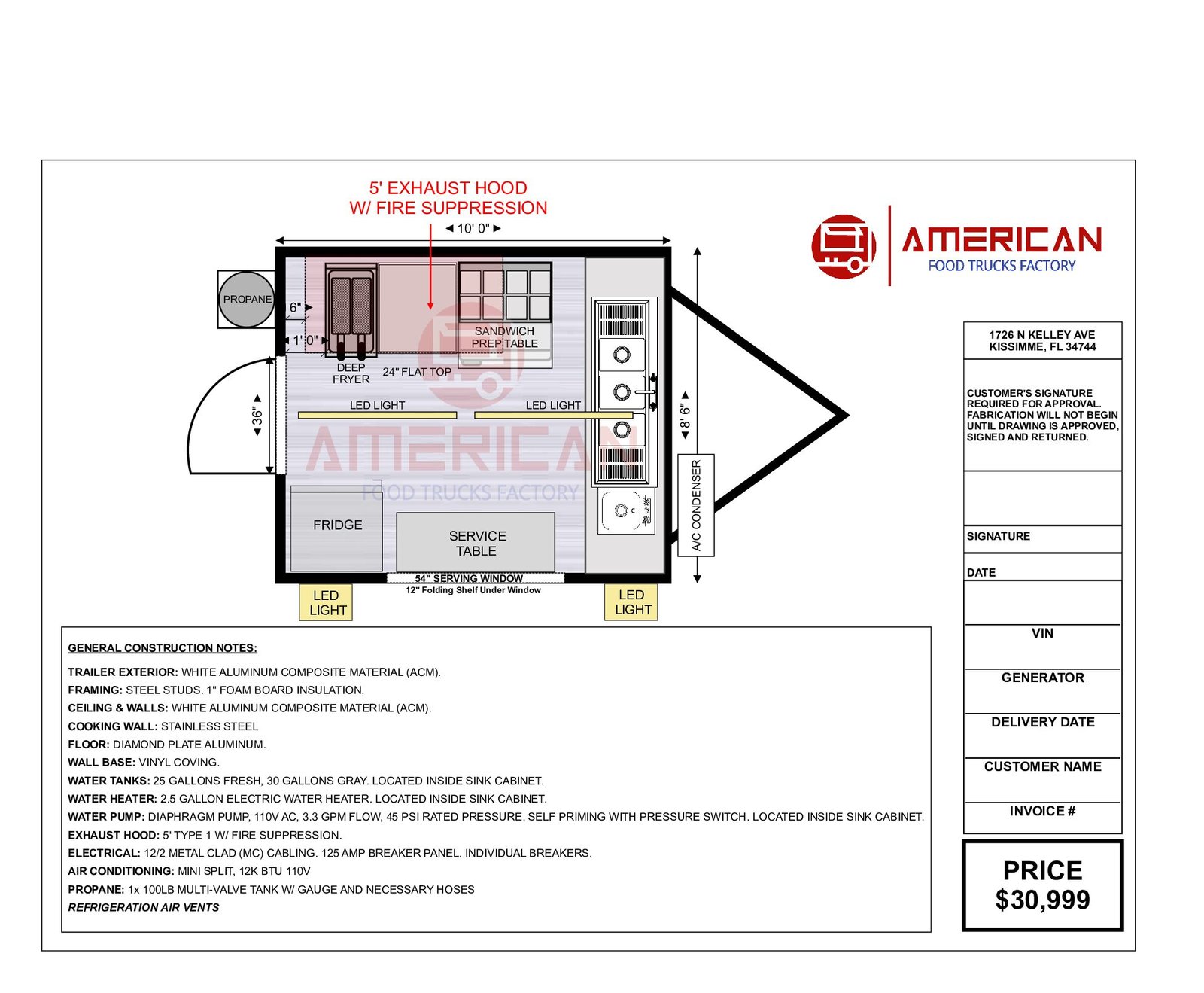 10' Trailer Special - Black Friday